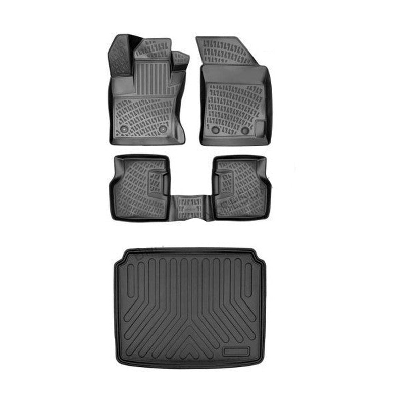 Floor Mats and Cargo Liner for Toyota Yaris 2020 or Newer 3D