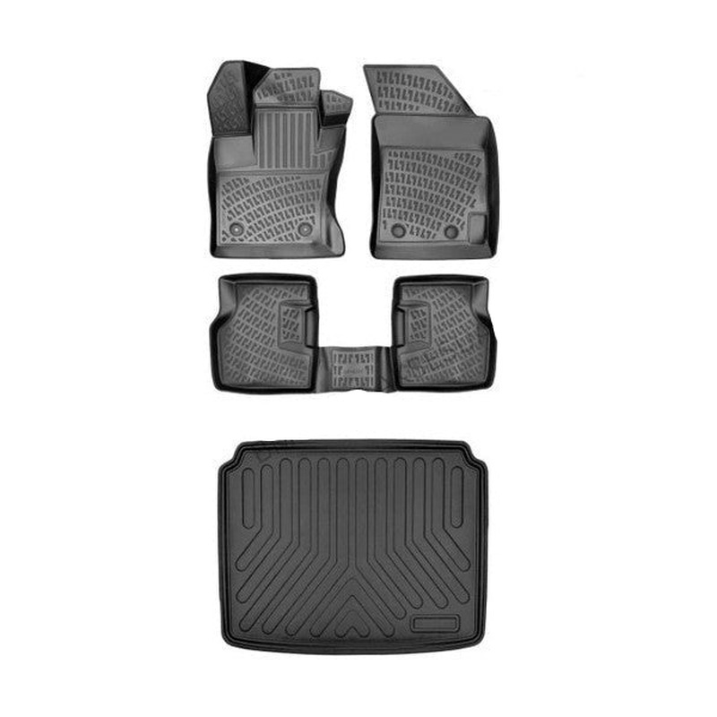 Floor Mats and Cargo Liner for Volkswagen T-Cross 2019 or Newer
