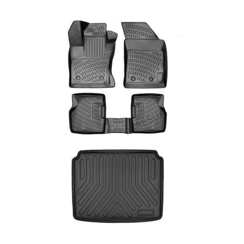 Floor Mats and Cargo Liner for Volkswagen Touran 2004-2014 3D