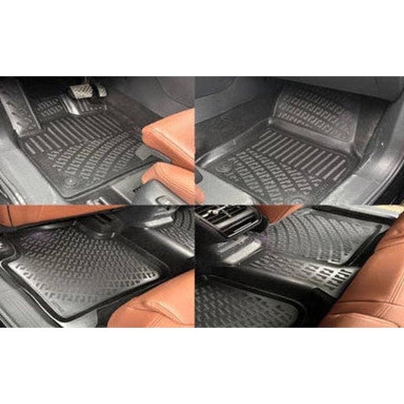 Floor Mats for Skoda Kodiaq 2024 or Newer 3D Black Car Mats