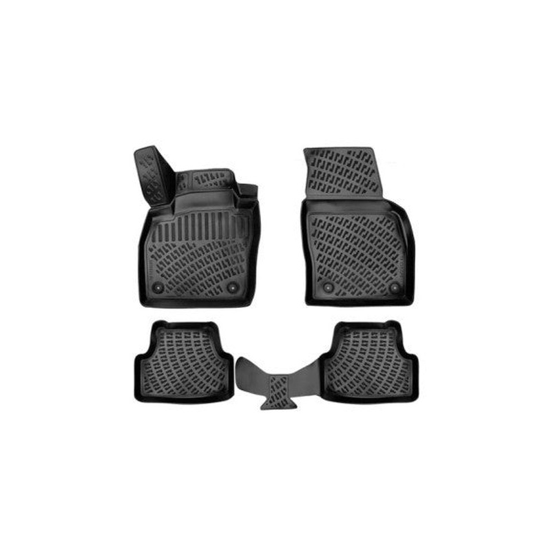 Floor Mats for Volkswagen T-Cross 2019 Custom Fit 3D