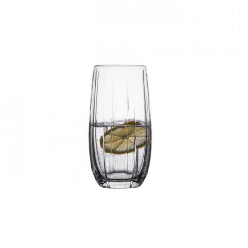 Paabahe 420415 Linka 6 Pieces Water Soft Drink Glass 500 cc