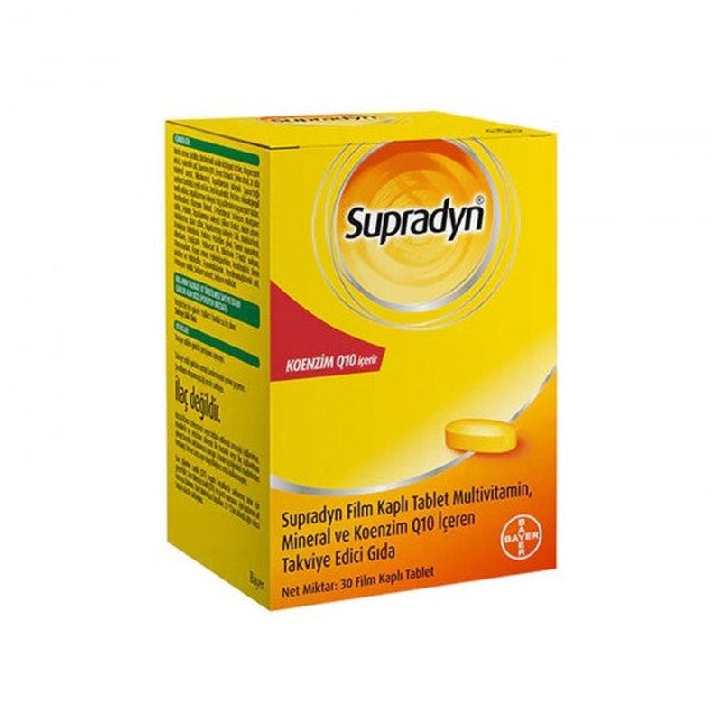 Supradyn Coenzyme Q10 30 Tablets