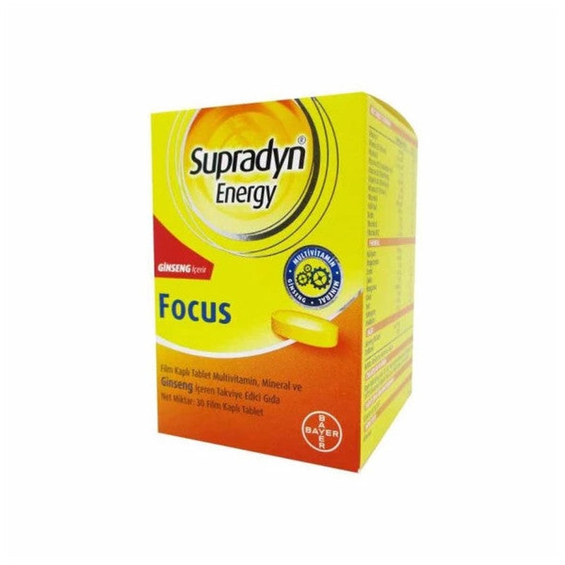 Supradyn Energy Focus 30 Tablet
