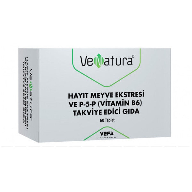 Venatura Chaste Tree Fruit Extract And P-5-P 60 Tablets Food Supplement