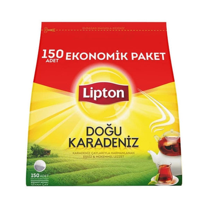 Lipton Eastern Black Sea Bergamot Teapot Tea 150Pcs X 3
