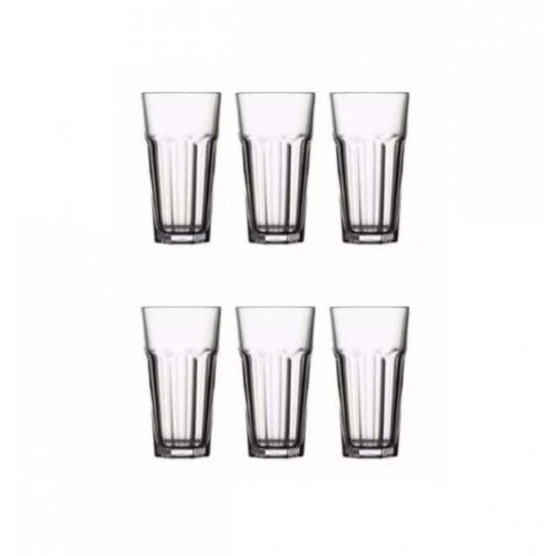 Paabahe 52706 Casablanca 6-Piece Water-Soft Drink Glass 365 Cc