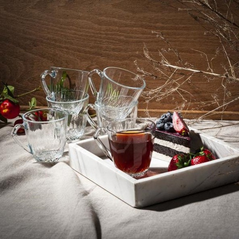 Paabahe 55733 Mercan 6-Piece Tea-Coffee Cup 160 Cc