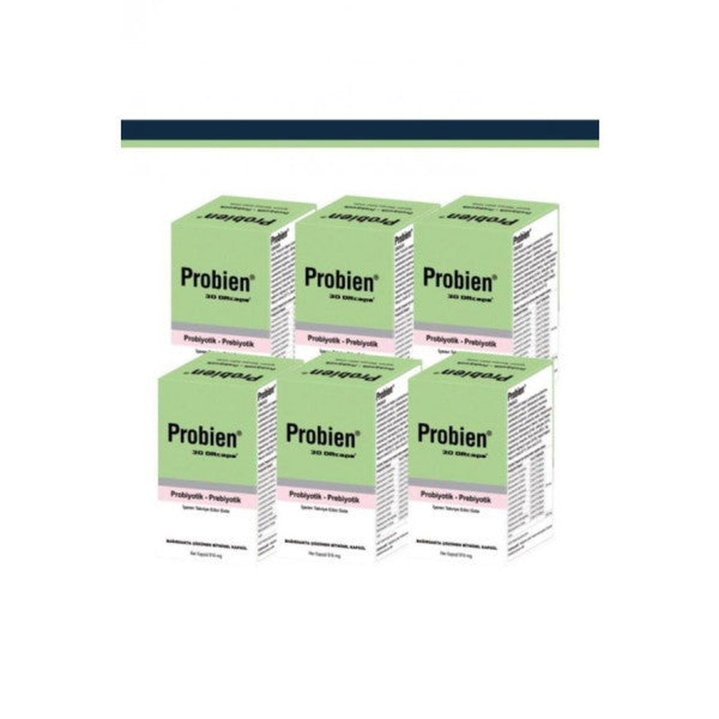 Probien Probiotic Prebiotic 30 Capsules 6 Pack
