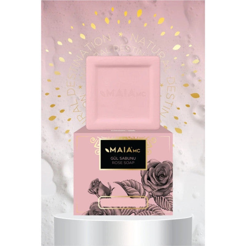 Rose Soap 150 G  Firming, Toning And Refreshing With Natural Rose Scent