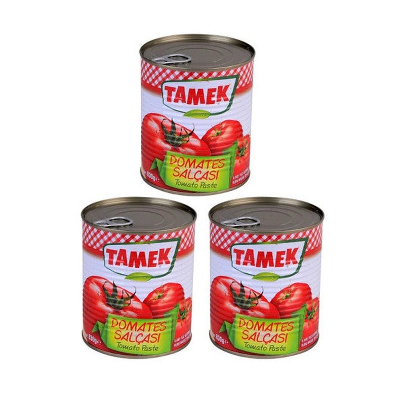 Tamek Tomato Paste 830 Gr X 3 Pieces