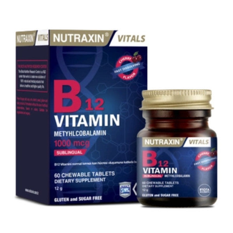 Nutraxin B12 Vitamin 60 Tablet