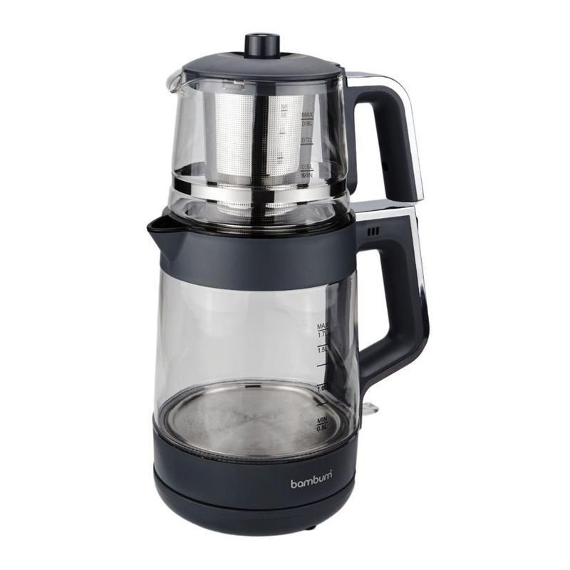 Bambum Zelda - Glass Tea Maker Gray