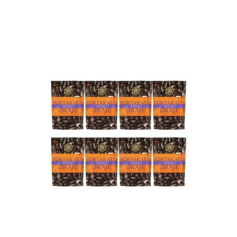 Kahve Dnyas Orange Bitter Dragee 60 Gr X 8 Pieces