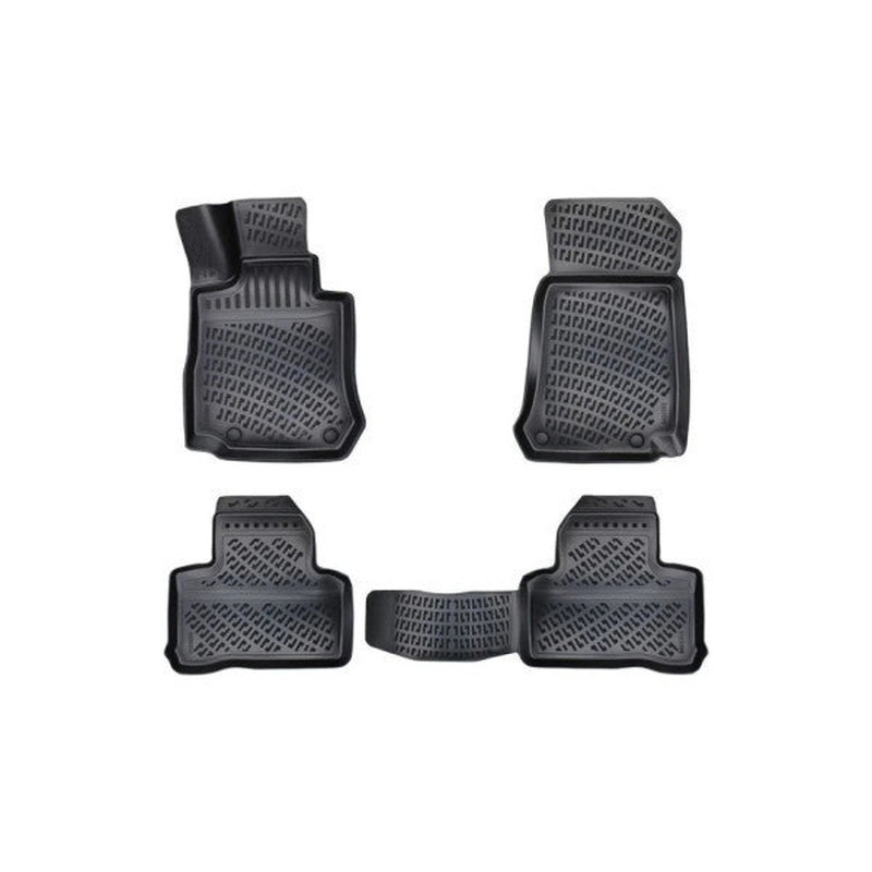 Mercedes Glc 2015 3D Floor Mat Black