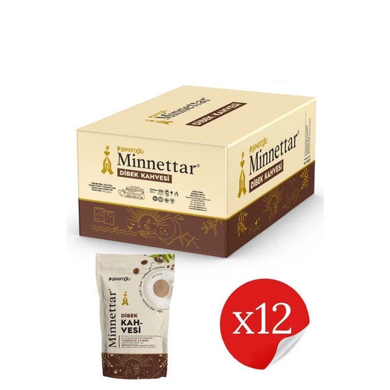 Minnettar  Dibek Coffee 12 X 165 Gr (12 Pack)