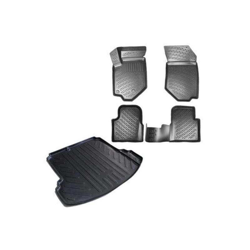 Skoda Scala 2022 3D Floor Mat And Trunk Mat