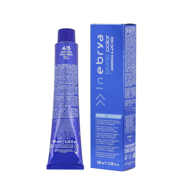 Inebrya Bionic Color Mahogany (4/5 Chestnut Mahogany) 100 ml