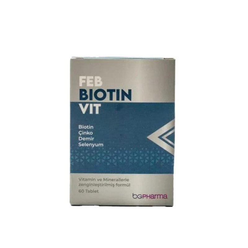 Feb Biotin Vit 60 Tablets