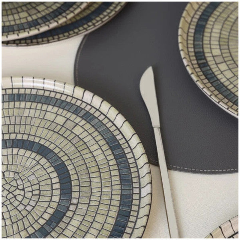 Keramika Mosaic Marvels Serving Plate 28 Cm 6 Pieces 21620