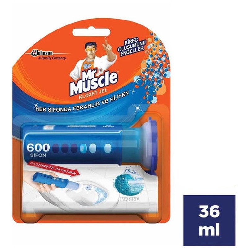 Mr Muscle Toilet Bowl Cleaning Gel Marine