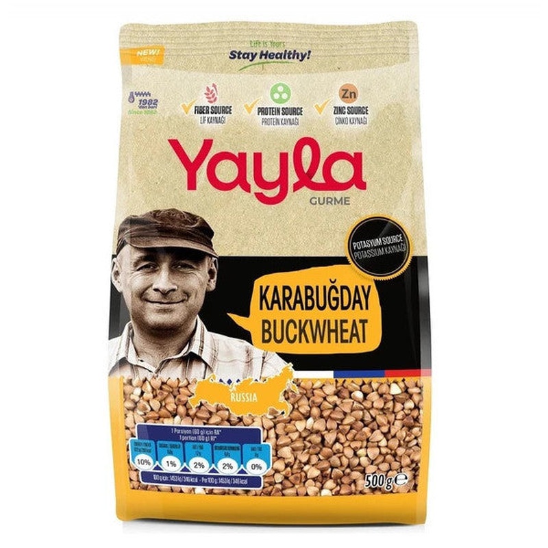 Yayla Gourmet Buckwheat 500 Gr X 8 Pieces