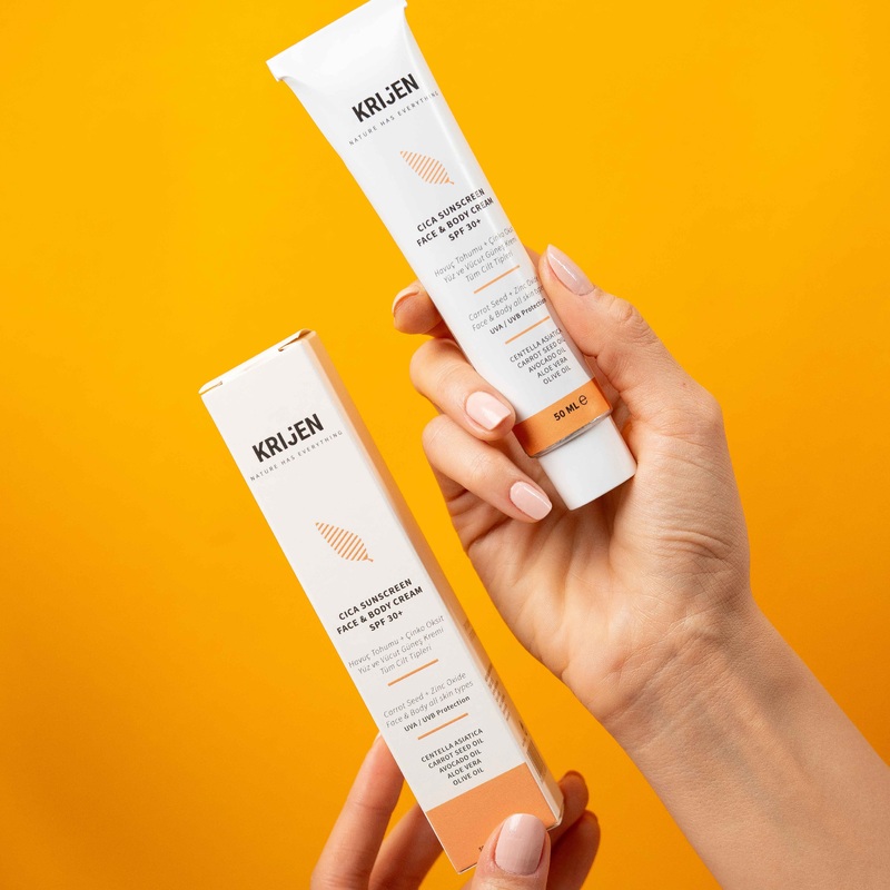 30+ Spf Sunscreen Cca Face And Body Cream | Zinc Minerals + Aloe Vera + Natural Oils