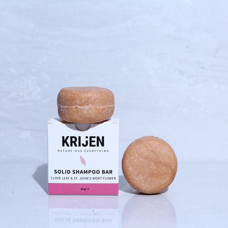 Clove & St. John's Wort Solid Shampoo 50 Gr - Trial Size