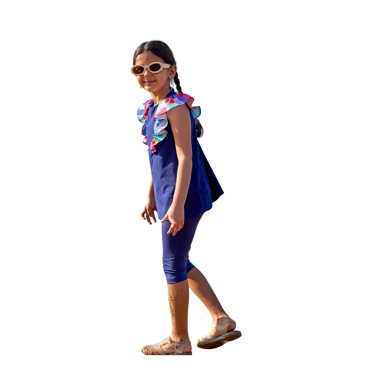 Marina Upf50+ Protected Girls Swimsuit  C2502