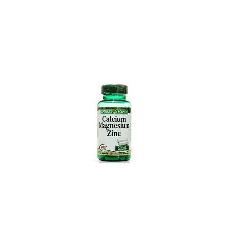 Nature's Bounty Calcium Magnesium Zinc 100 Tablets