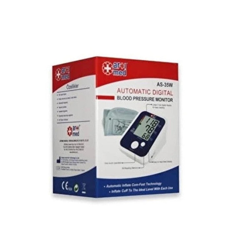 Artimed As-35W Talking Arm Blood Pressure Monitor