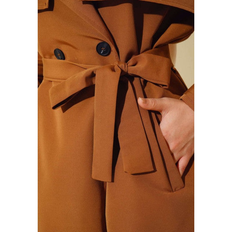Belted Araboy Trench Taba