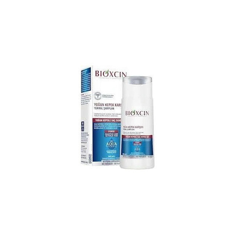 Bioxcin Aqua Anti-Dandruff Thermal Shampoo 300 Ml + Intensive Anti-Dandruff Thermal Shampoo 200 Ml