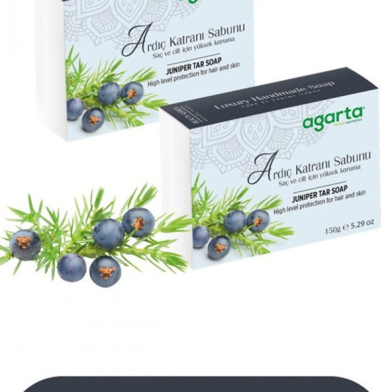 Juniper Tar Soap Natural 150 gr