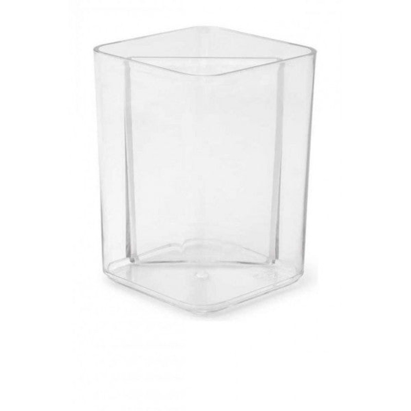 Mas Pen Holder Cubic Crystal Transparent 490