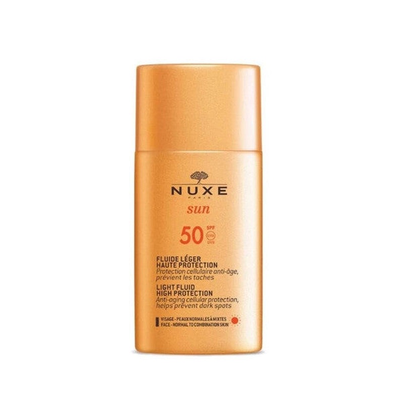 Nuxe Light Fluid 50 Factor Sun Cream 50 Ml