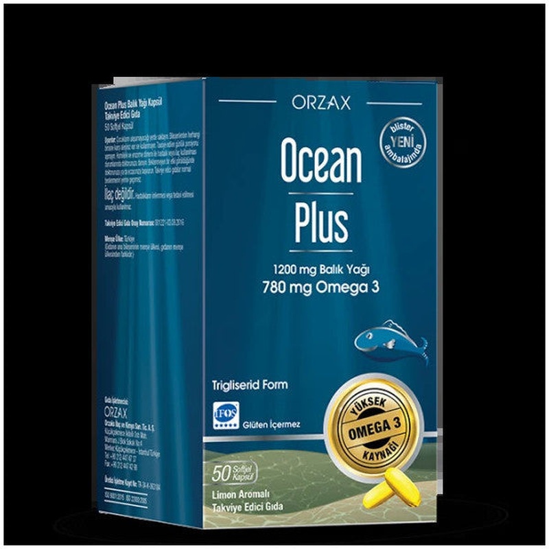 Ocean Plus 1200 Mg 50 Capsules