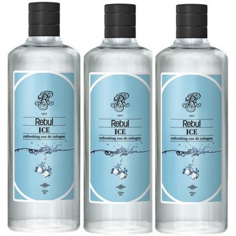 Rebul Ice Cologne 270Ml 3Pcs