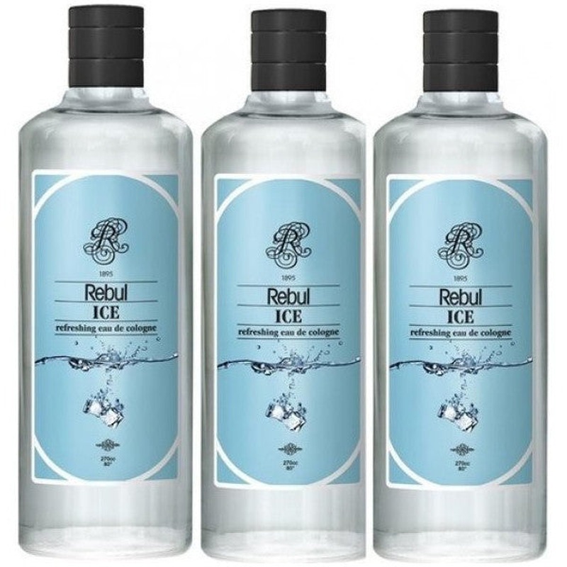Rebul Ice Cologne 80 Degrees 3 Pcs 270 Ml