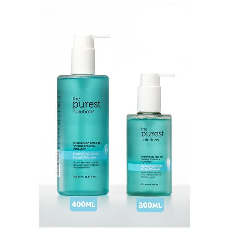 The Purest Solutions Hyaluronic Acid Facial Cleansing Gel For Dry And Combination Skin 400 Ml
