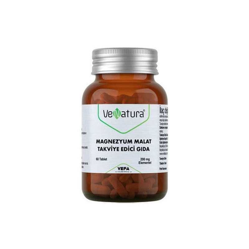 Venatura Magnesium Malate Food Supplement 60 Tablets