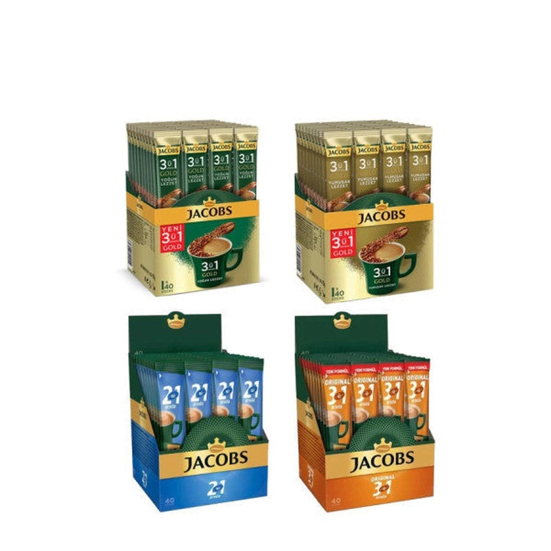 Jacobs Instant Coffee 40 Advantageous Package