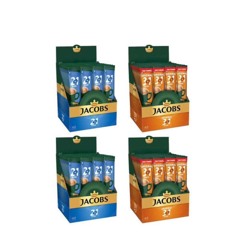 Jacobs Instant Coffee 40 Mix Pack