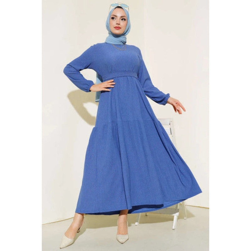 Layered Dress Indigo