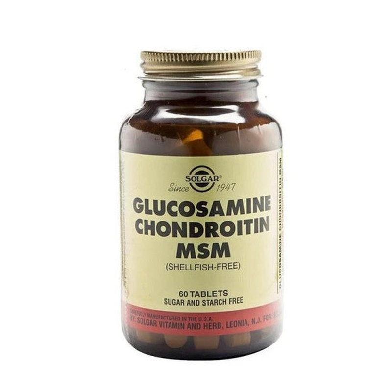 Solgar Glucosamin Chondroitin Msm 60 Tablet