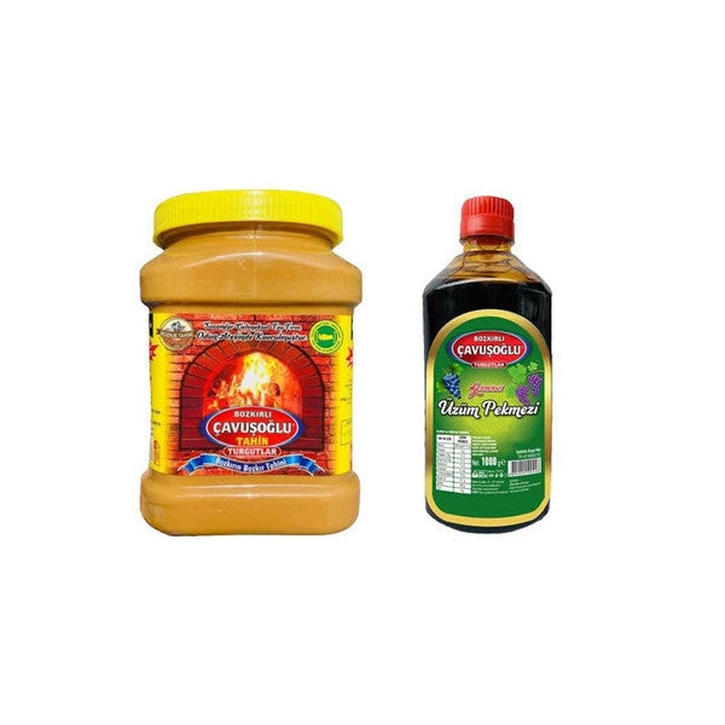 avuolu Tahini Bran-Free 930 Gr + avuolu Grape Molasses 1000 Gr