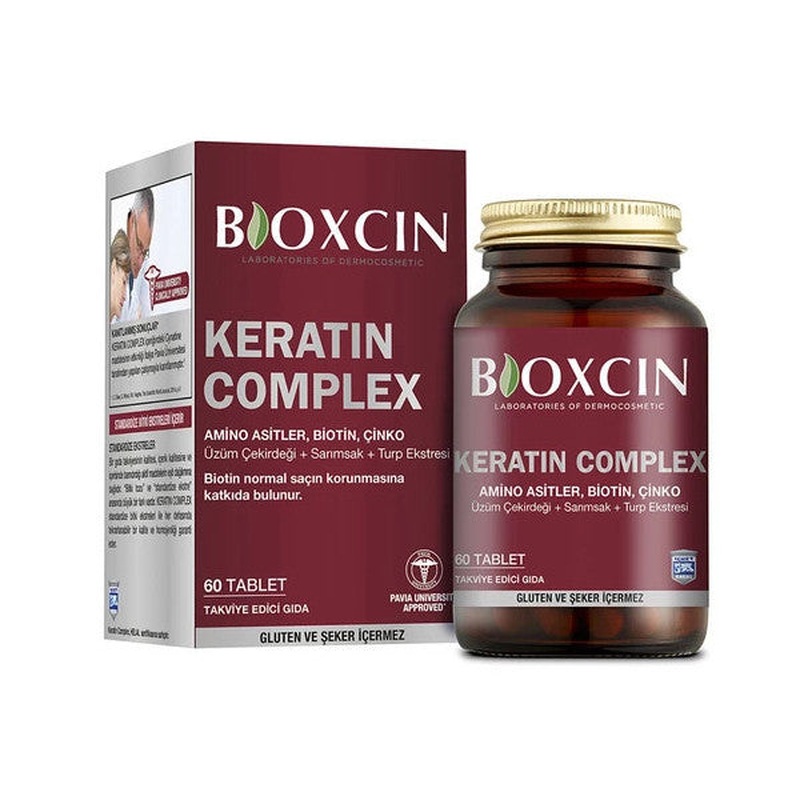 Bioxcin Forte Keratin Complex Tablet Supplementary Food 60 Tablets