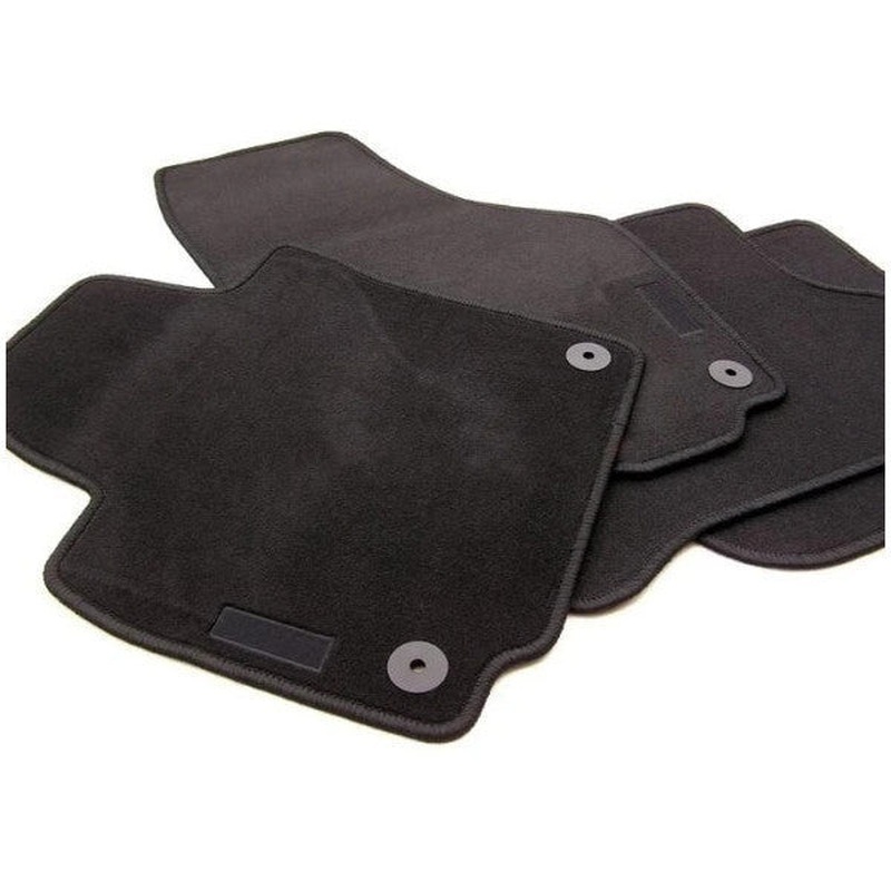 Floor Mats for Ford Courier 2014-2025 Black Car Carpet Mat Waterproof