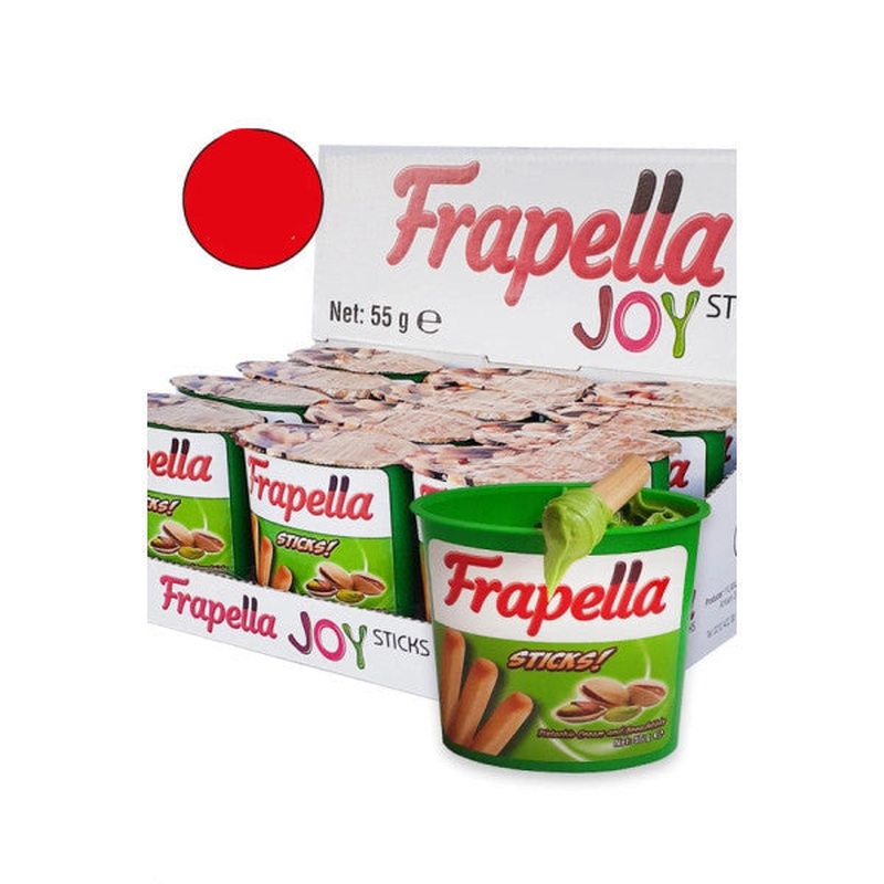 Frapella Pistachio Cream & Grissini 12 Pieces X 55 Gr.