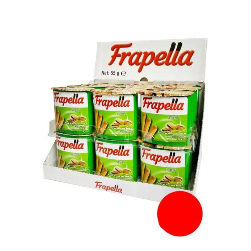 Frapella Pistachio Cream - Grissini 24 Pieces X 55 Gr.